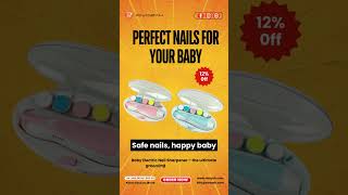 Perfect Nails for Your Baby#rivozah #BabyCare #BabyNails #SafeNails