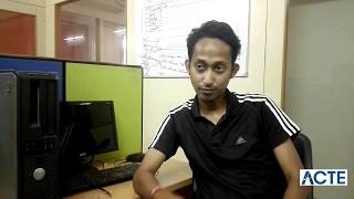 ACTE -Our JAVA Student Placed as Software Developer