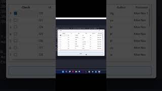 How to Delete Table Row with Checkbox and Button using QtDesigner | Python GUI Development