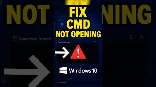 Fix Command Prompt(CMD) Not Working on Windows 10