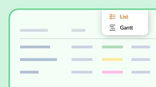 How to enable List/ Gantt view of Projects!