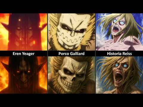 Attack on Titan All Titans in Real Life!