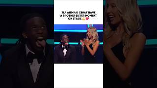 Kai Got Too Excited When Sza Won! 🤣 #kaicenat #sza #awards #fyp #trending #celebrity #streamer