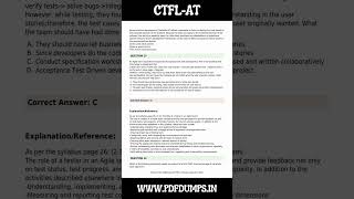 CTFL-AT Exam Dumps With Practice Questions - Free Download