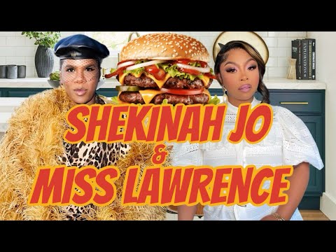Shekinah Jo and Miss Lawrence in the kitchen!