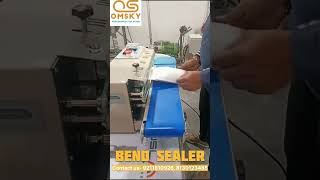 Bend Sealer for Pouch Packing #machine #pouchsealing #sealing #factoryproducts #FMCG
