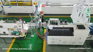 POLYTIME Machinery 20-63mm PE Pipe Extrusion Line