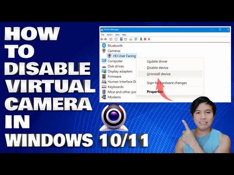 How To Disable Virtual Camera in Windows 10/11