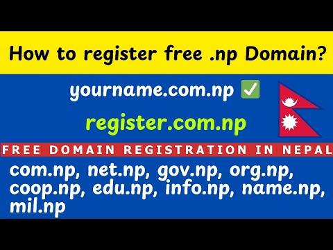 How to Get a Free .np Domain in Nepal | Register .com.np domain in 2025