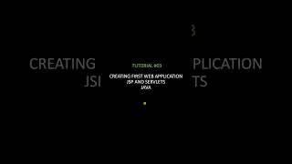 JSP and Servlets in Java | How to Create Your First Java Web Application | Web Technology