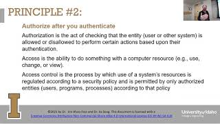 CYB 110 Fall 2021 Module 13 Software Security Part 2
