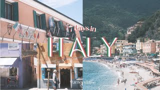Italy Vlog 🇮🇹 | 用7天走訪四個城市🏃🏼‍♀️| 必去的米蘭近郊Lake Como🧚‍♀️ | 比薩斜塔其實不斜? | 充滿夏日氣息的五漁村🌊