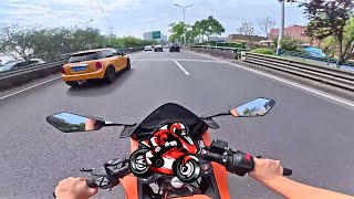 2025 KTM RC 390 POV Ride – Real Road Test Drive Experience