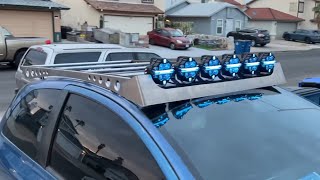 I Built a Roof Rack with Off Road Lights in a Weekend #MaXpeedingRods #OffroadLights #RoofRack