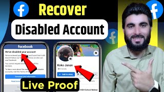 Recover Disabled Account | How to Recover Disabled Facebook Account | We've Disabled Your Account