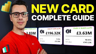 Power BI New Card Visual Masterclass: Complete Tutorial!