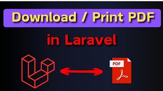 #33 View/Download Invoice from Databse Table in Laravel12 | Laravel E-Commerce Project