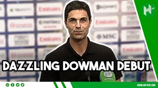 Dowman's DAZZLING DEBUT at 15 | Mikel Arteta | Arsenal 1-0 Milan