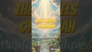 The 7 levels of Jannah #deen #islamicvideo #ytshorts #muslim