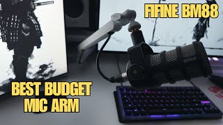 BEST BUDGET MIC ARM!? FIFINE BM88 REVIEW!