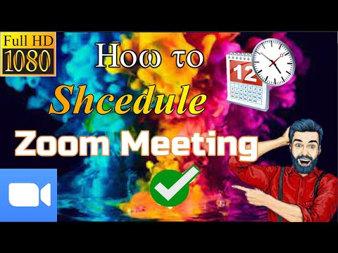 How to Schedule a Zoom Meeting  #schedule_zoom_meeting