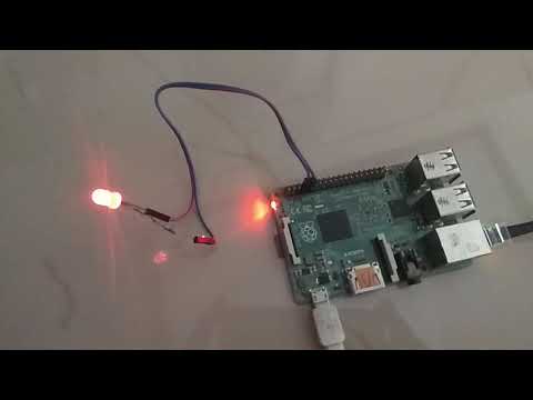 LED Brightness Control using PWM with Raspberry Pi
