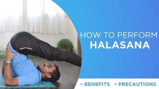 How to Perform Halasana | Yoga for Flexibility | Yog4Lyf