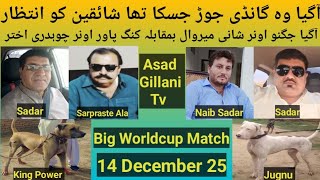 Pakistani Top Class Fix Jorr Dog Name Jugnu Owner Shani Mirwal Vs King Power Owner Ch Akhtar