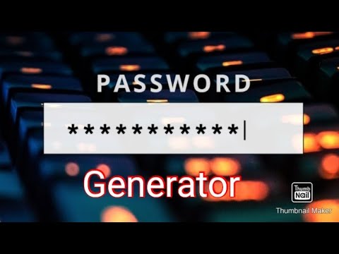 Make a random password generator in Python!