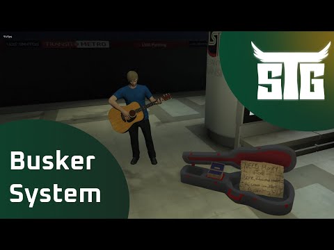 Fivem Busker System - stg_busker ESX/QB