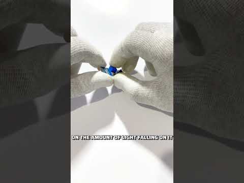 LDR - Light dependent resistor  #ldr #electronics #robotics #engineering #techshorts