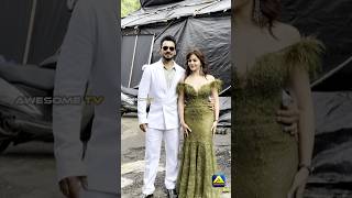 Rubina Dilaik and Abhinav Shukla Clicked at Mumbai