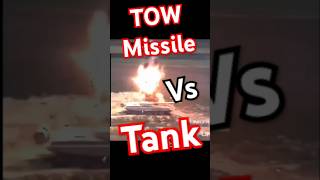 TOW Missile Vs Russian Army Tank.#missile #fyp #russian #warzone #ukraine #tank #f15 #f22 #ukraine