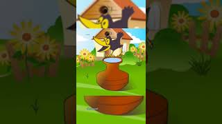 The crow and The pitcher #millionviews #thecrowandthepitcher#crowstory