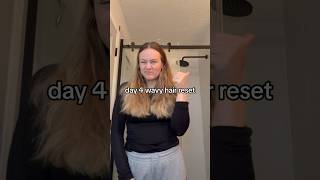 Wavy Hair Routine #wavyhair #wavyhairroutine #curlyhair #curlyhairroutine #2bhair #haircareroutine