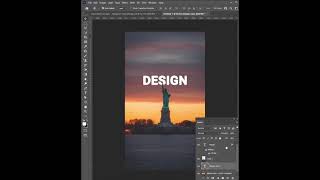 Trending Text Stroke Effect in Photoshop #shorts #shortvideo #photoshop #shortreel