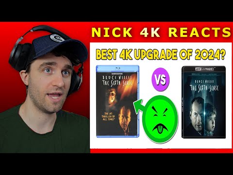 The Sixth Sense 4K Vs Blu-ray | NICK 4K REACTS