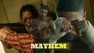 Mayhem (2023) - Xavier Gens Film - Adrenaline Review # Nassim Lyes