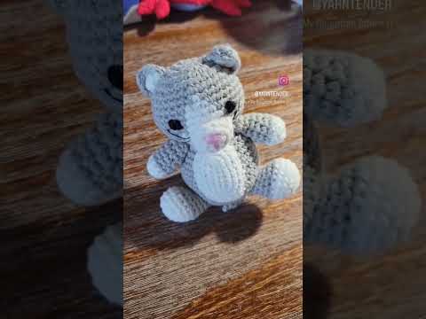 #crochet #amigurumicrochet #crochetbunny #amigurumibunny #crochetcat #amigurumi #amigurumis