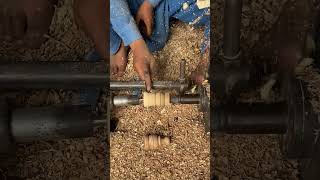 Crafting a Wooden Sofa Foot | Crafted Legacy #shorts