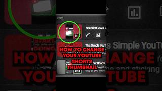 How to Change Your YouTube Shorts Thumbnail Fast!
