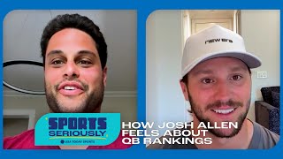 Bills Josh Allen "surprised" by Hard Knocks announcement on his birthday