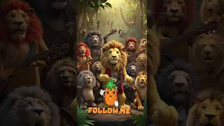 🦁🌴 King Leo's Jungle Jam | Colorful Kids Song & Dance Party! 🎶🎉 #junglefun  #kidsmusic   #kidssongs