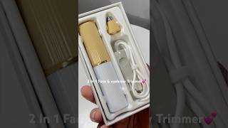 Winston 2 In 1 Face & Eyebrow Trimmer💕 #facetrimmer #facehairremoval