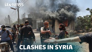 Syria's interim president calls for a ceasefire after hundreds die in clashes between rival militias