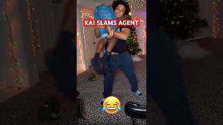 AGENT00 SLAMS Kai After Giving him COAL for Christmas😭#funny #amp #agent00 #kaicenat #kaicenatclips