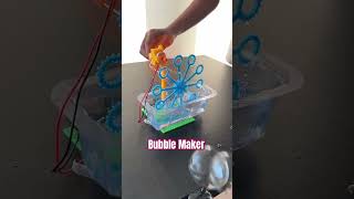 Bubble Maker Machine #tsomtto #stemprojects #stemproject #learnrobotics
