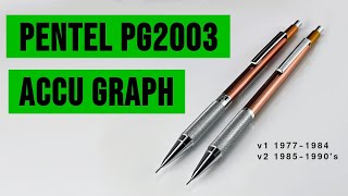 Why the Pentel PG2003 is the Best Pencil