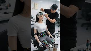 AI Chip Upgrade in Humanoid Robot’s Head #shorts #humanoidrobot #ai