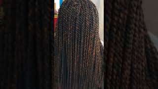 Medium rope twist braid! #braid #ropetwist #senegalesetwists senegales